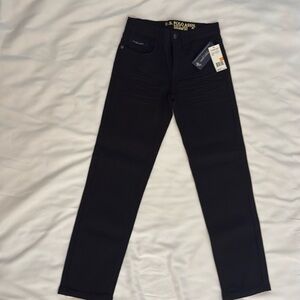 US POLO ASSOCIATION
Straight fit flex jeans, Black, size 8 NWT